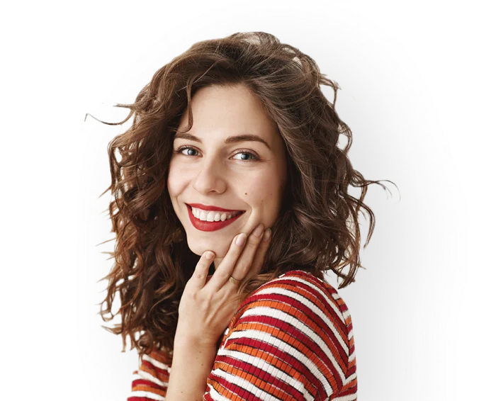 Mujer sonriendo